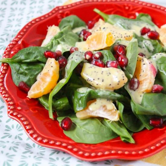 Pomegranate Salad - Recipe photo by sugarspiceandglitter