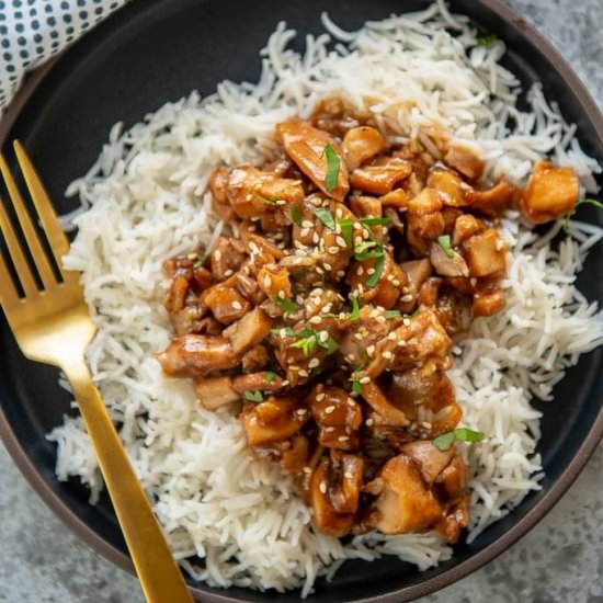 Instant Pot Honey Garlic Chicken - Recipe photo by garnishedplate