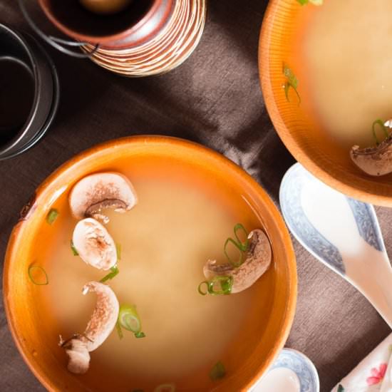 Easy Miso Soup - Recipe photo by Eat Simple Food