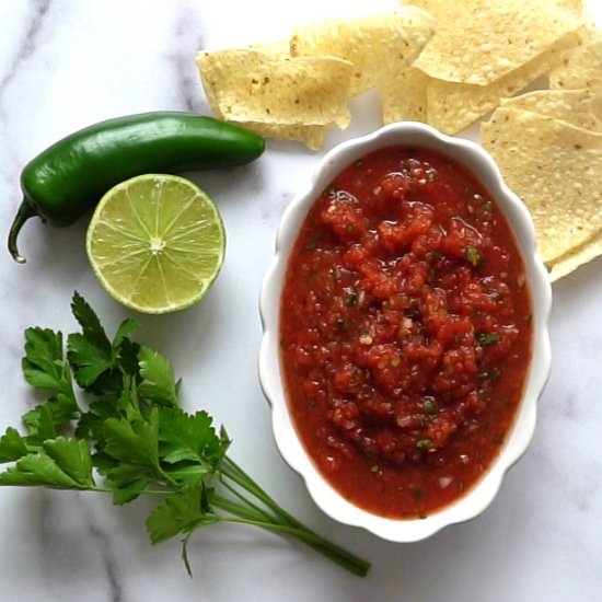 Restaurant Style Salsa - Recipe photo by c2king
