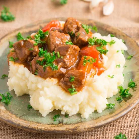 Instant Pot Goulash - Recipe photo by Delicious Meets Healthy