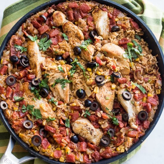 One-Pot Taco Chicken and Rice - Recipe photo by BestRecipeBox