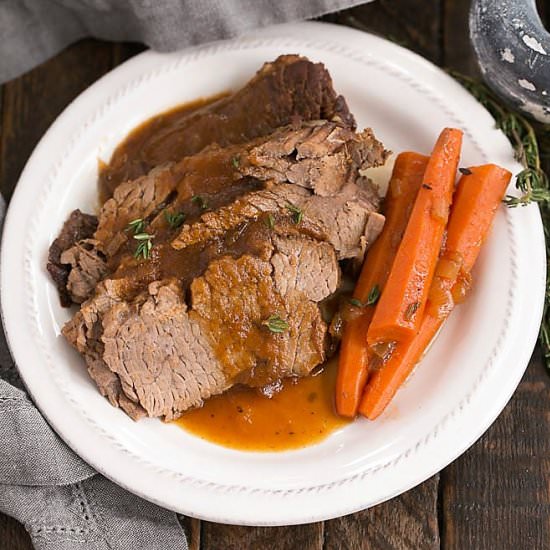 Cola Braised Brisket - Recipe photo by thatskinnychickcanbake