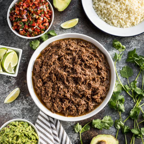 Instant Pot Beef Barbacoa - Recipe photo by Get Inspired Everyday
