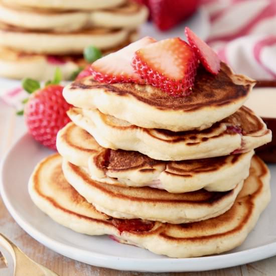 Strawberry Pancakes - Recipe photo by Whitney Bond