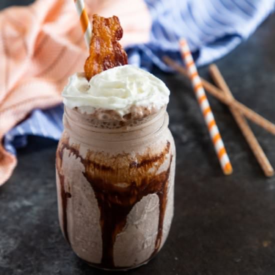 Black & White Bourbon Milkshake - Recipe photo by SmartLittleCookie