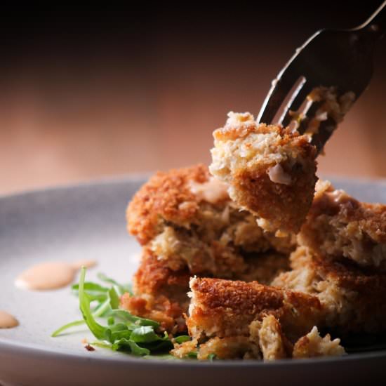 Vegan Crab Cakes - Recipe photo by Liv Vegan Strong