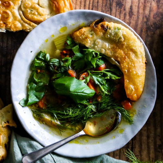 Miso Miracle Soup - Recipe photo by pageandplate