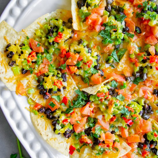 Veggie Nachos - Recipe photo by House of Elyn Ryn