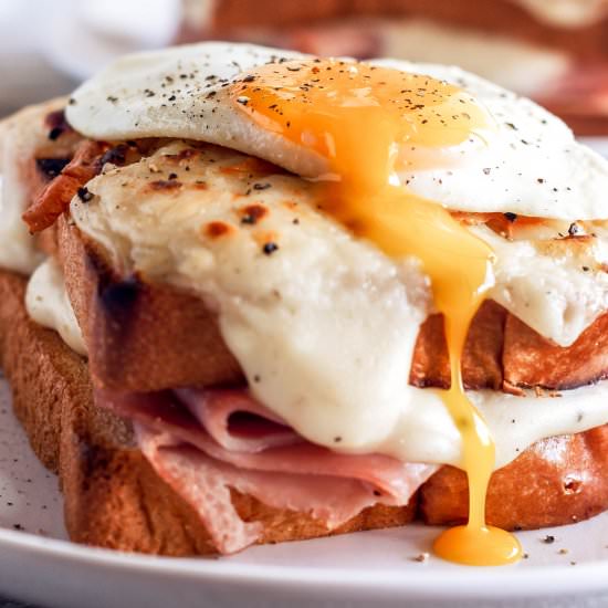 Croque Madame - Recipe photo by Sweet Tea and Thyme