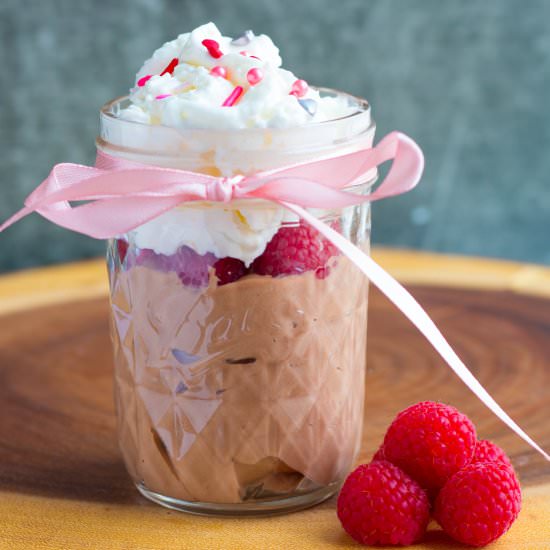 Raspberry Nutella Cheesecake - Recipe photo by No Plate Like Home
