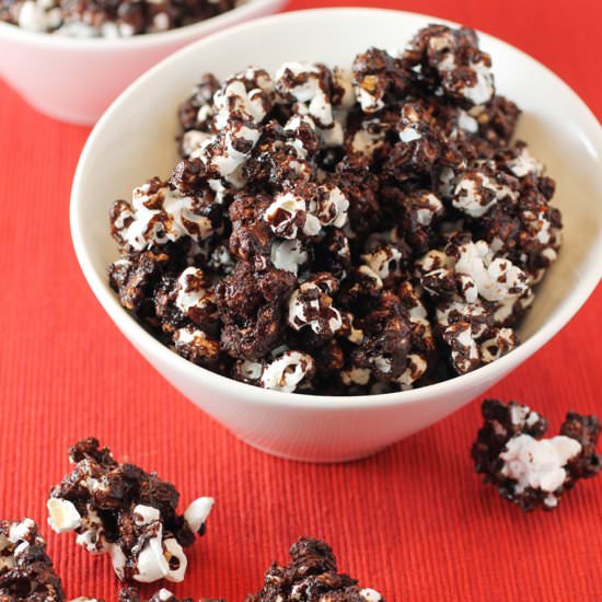 Chocolate popcorn - Recipe photo by Food Gal