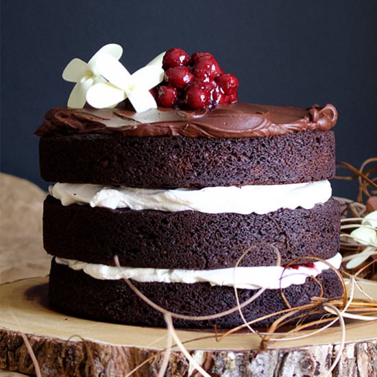 Black Forest Cake - Recipe photo by BatterandDough