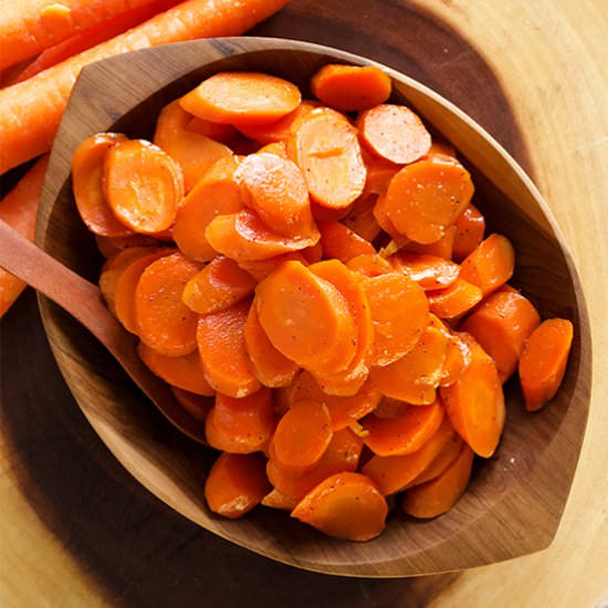 Perfect Glazed Carrots - Recipe photo by A Little and A Lot