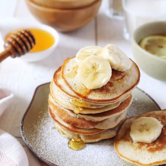 Banana and Egg Pancakes - Recipe photo by SlenderKitchen