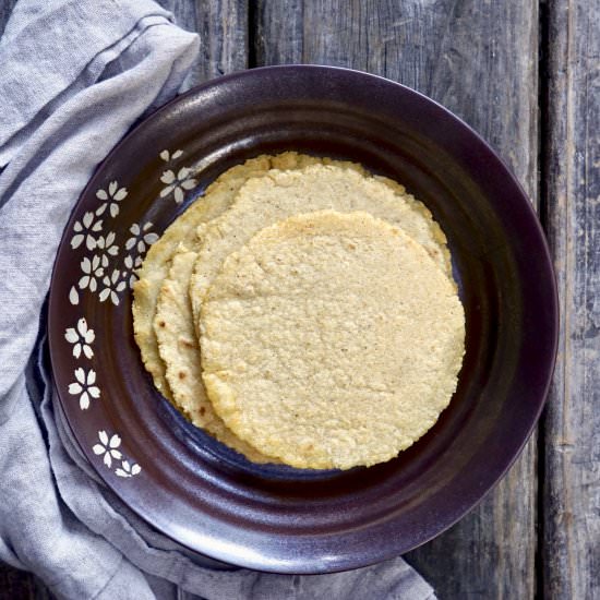 Homemade Corn Tortillas - Recipe photo by simmerandsauce