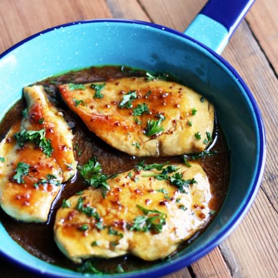 Sticky Honey Curry Chicken - Recipe photo by cheap-recipe-blog