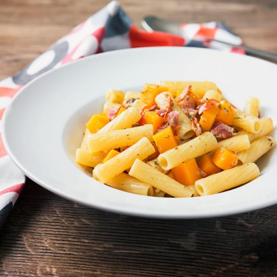 Butternut Squash Pasta - Recipe photo by Brian Jones