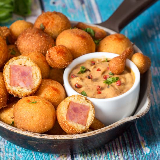 Paprika corndog bite - Recipe photo by DarkoKontin