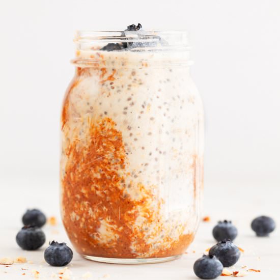 Overnight Oats - Recipe photo by simple vegan blog