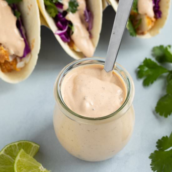 Fish Taco Sauce - Recipe photo by saucefanatic