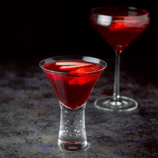 The Love Martini - Recipe photo by Dishesdelish