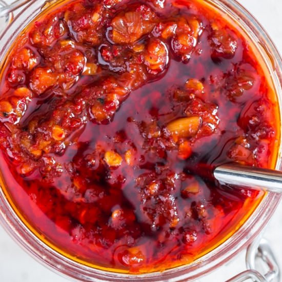 Homemade Schezwan Sauce - Recipe photo by currytrail