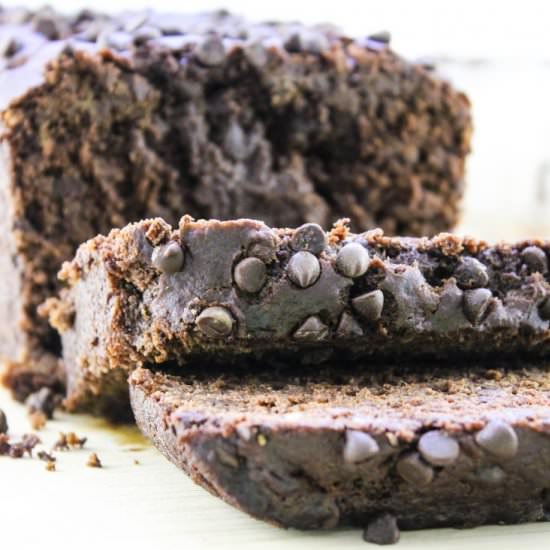 Vegan Chocolate Banana Bread - Recipe photo by bakingyouhappier