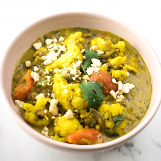 Kerala Cauliflower Curry - Recipe photo by ahedgehoginthekitchen