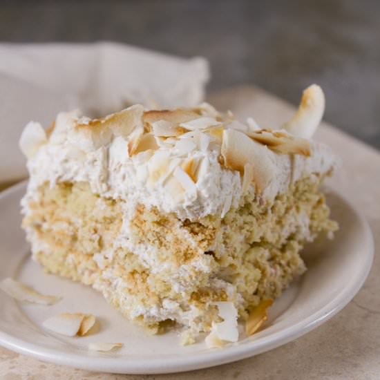 Toasted Coconut Ice Box Cake - Recipe photo by dwayland