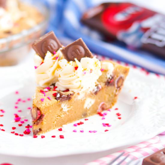 M&M Cookie Pie - Recipe photo by A baJillian Recipes