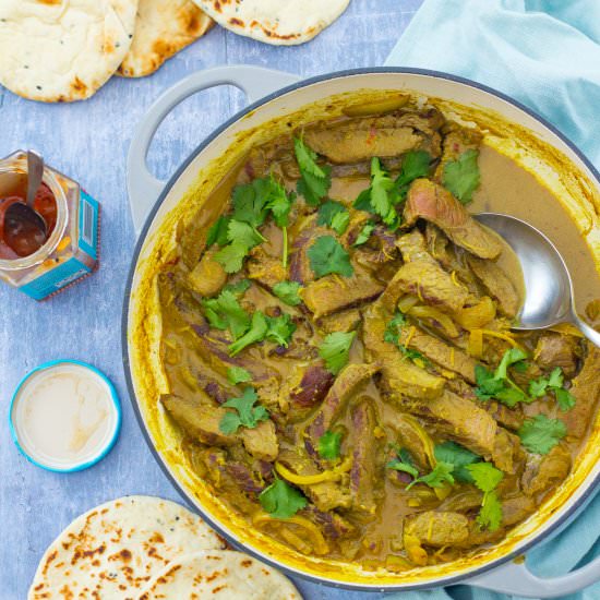 Leftover Roast Beef Korma - Recipe photo by easypeasyfoodie