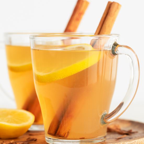 Hot Toddy - Recipe photo by simple vegan blog