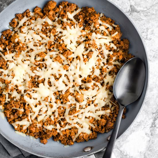 Keto Taco Skillet Meal Prep - Recipe photo by mealpreponfleek