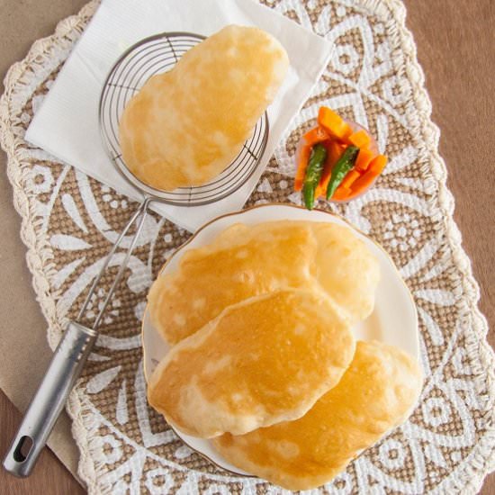 Bhature - Recipe photo by Puja