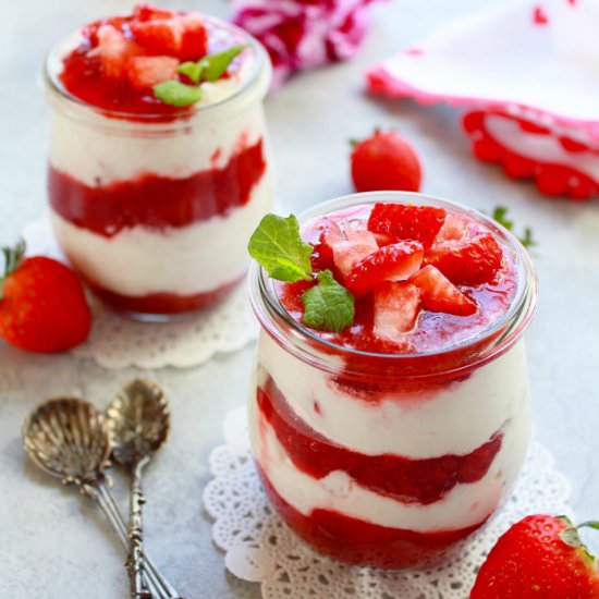Strawberry Fool - Recipe photo by Aromatic Essence