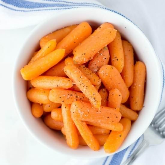 Braised Baby Carrots - Recipe photo by LifesLittleSweets