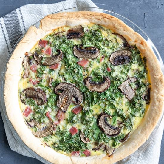 Simple Quiche - Recipe photo by The Home Cooks Kitchen