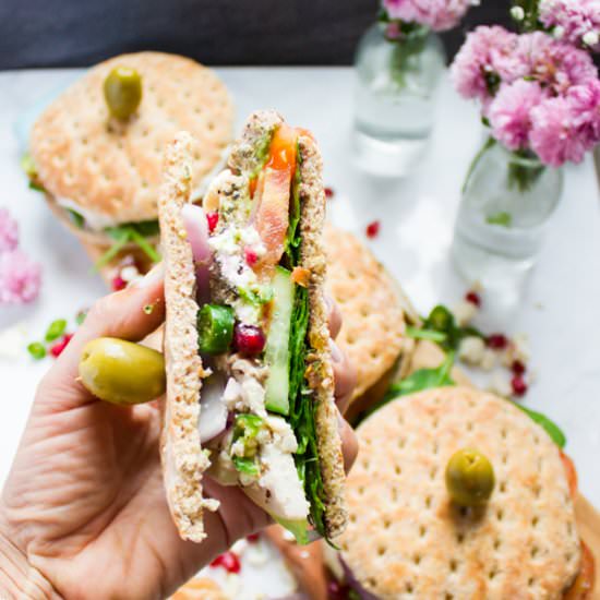 Mediterranean Turkey Sandwich - Recipe photo by two.purple.figs