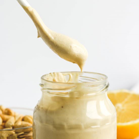 vegan roasted garlic aioli - Recipe photo by okonomi kitchen