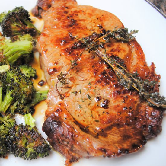 The Perfect Ribeye Steak - Recipe photo by vittlesandvinos