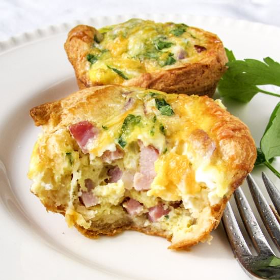 Mighty Good Mini Quiche - Recipe photo by whiteflowerlane