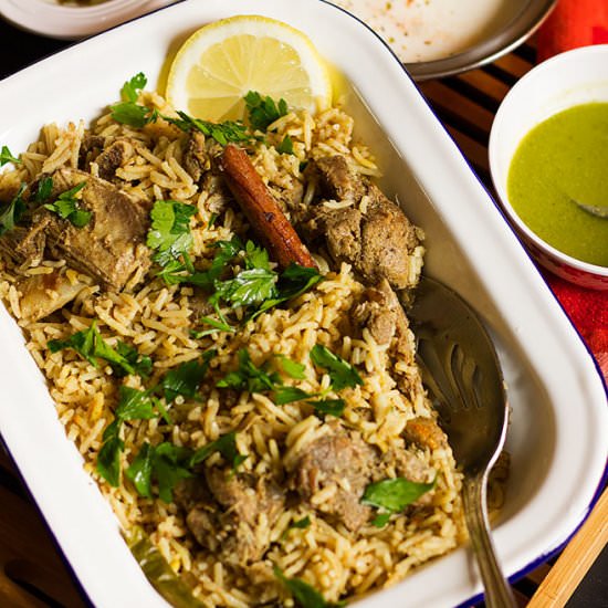 Saffron Rice with Beef - Recipe photo by MunatyCooking