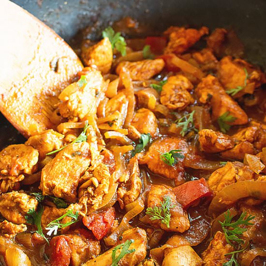 Chicken Pathia Curry - Recipe photo by MasalaHerb