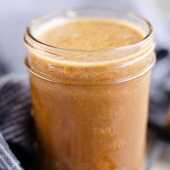 Toasted Sesame Asian Salad Dressing - Recipe photo by The Creative Bite