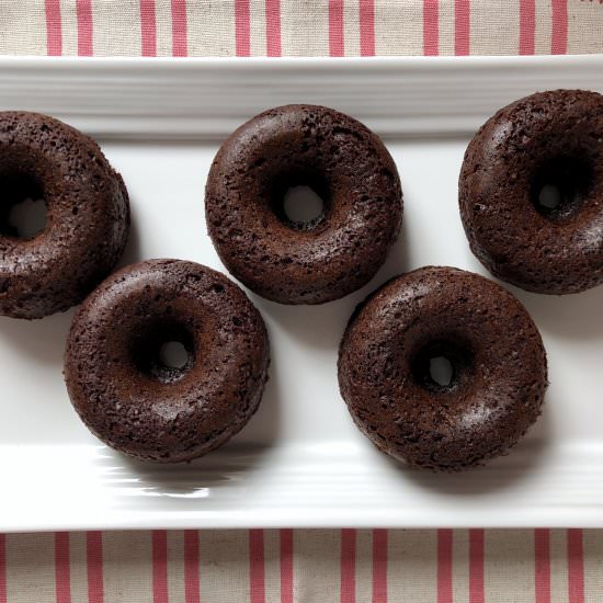 Baked Chocolate Donuts - Recipe photo by thirstyradish
