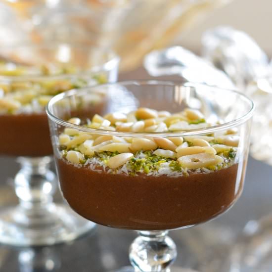 Meghli - Recipe photo by SimplyLebanese