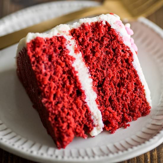Small Red Velvet Cake - Recipe photo by BakingMischief