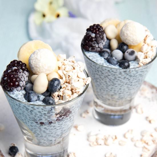 Mermaid Chia Pudding - Recipe photo by ThermoKitchen