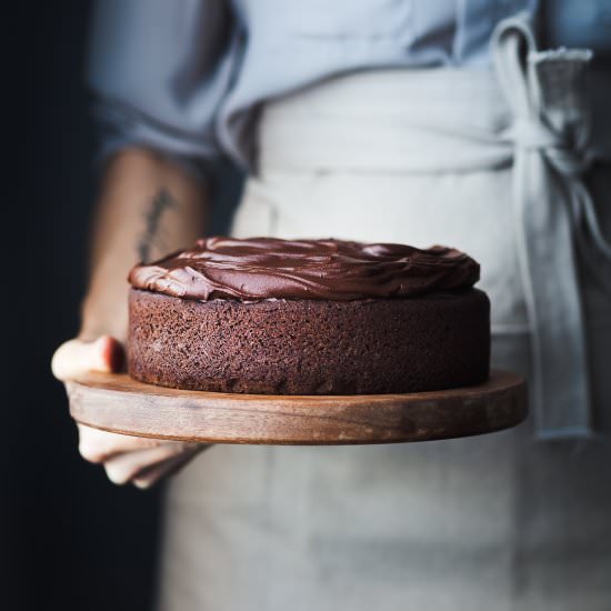 Double Chocolate Beetroot Cake - Recipe photo by The Simple Green